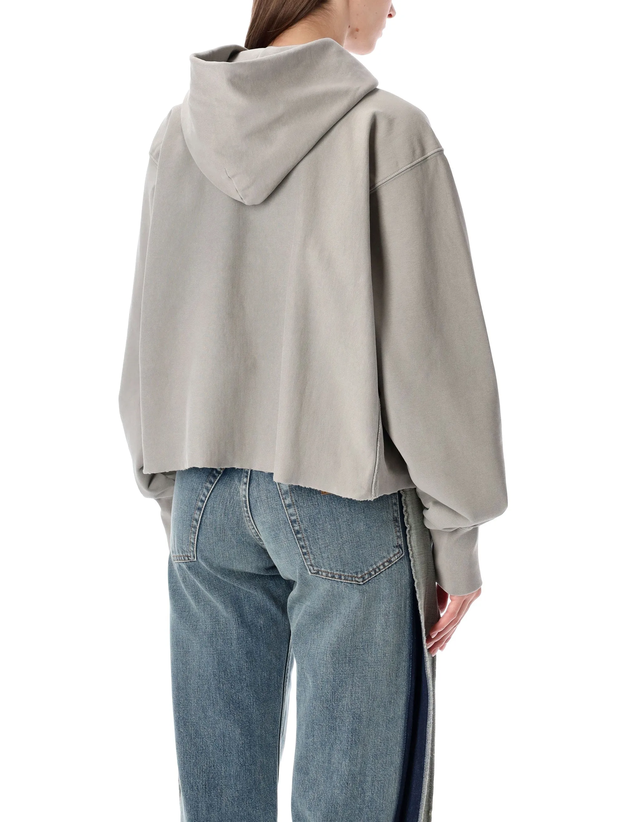 GREY CLASSIC HOOD SWEATER sold by Lord & Taylor product image thumbnail 2