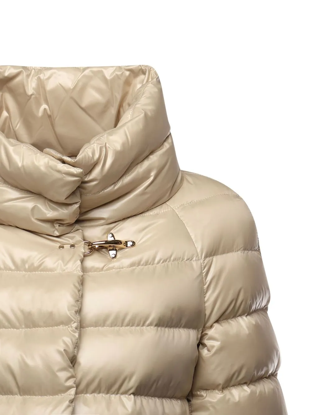BEIGE NYLON HIGH NECK TOGGLE S sold by Lord & Taylor product image thumbnail 3
