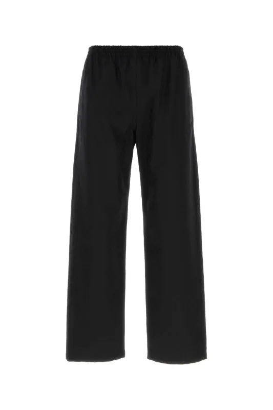 BLACK GG COTTON PANT made by Gucci