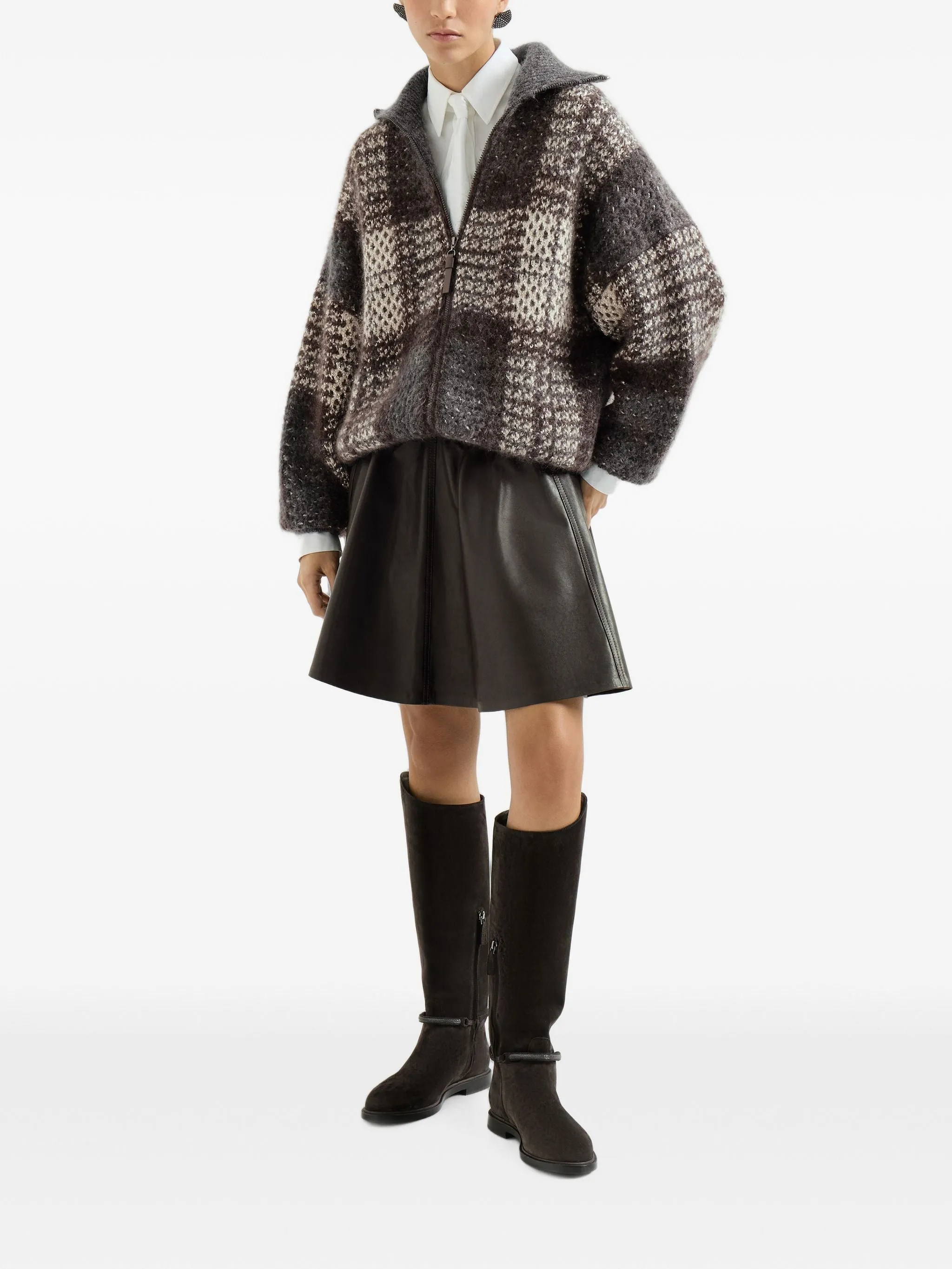 EMBROIDERED MOHAIR BLEND CARDIGAN sold by Lord & Taylor product image thumbnail 5