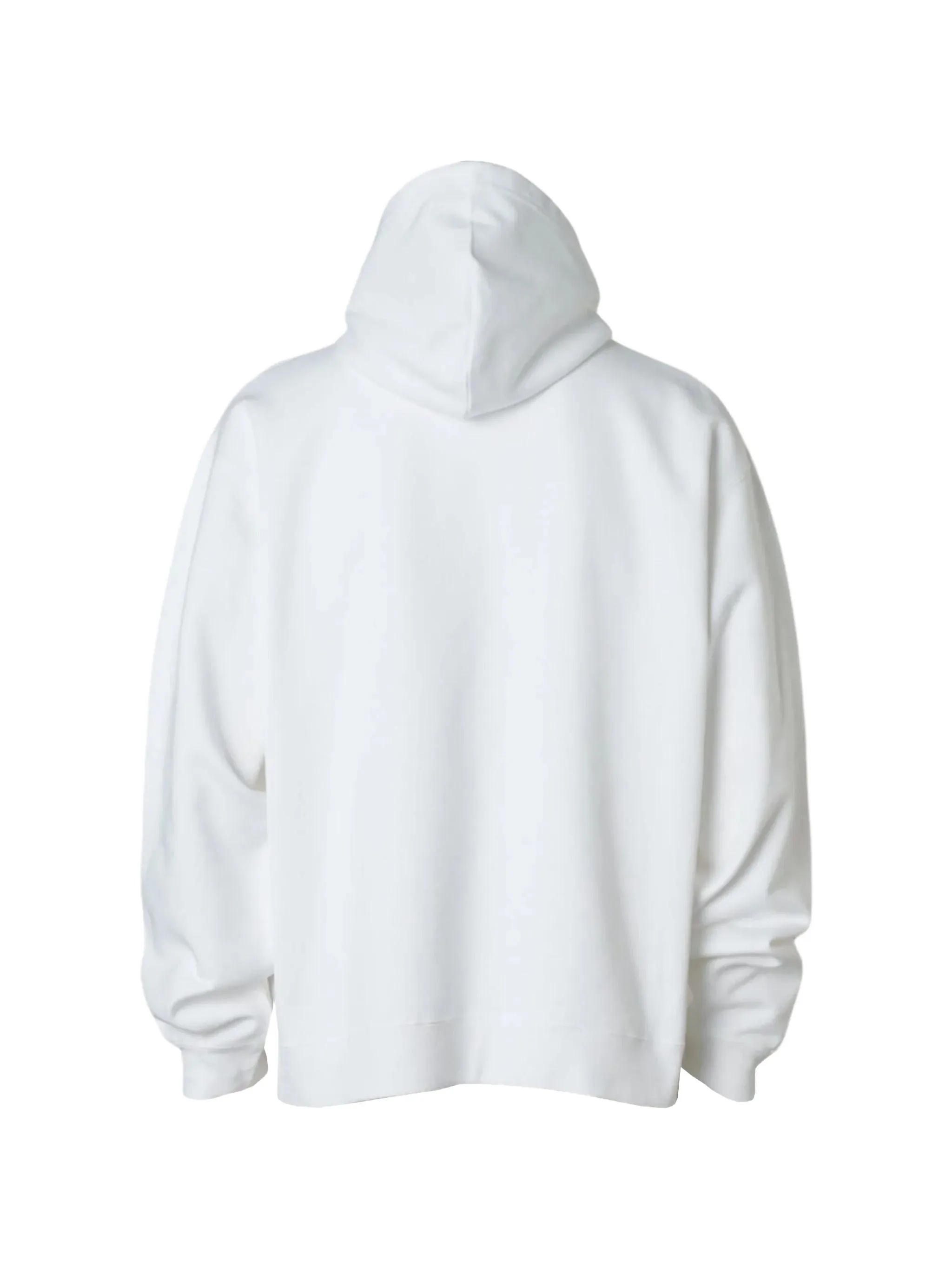 WHITE COTTON OVERSIZE SWEATSHIRT sold by Lord & Taylor product image thumbnail 2