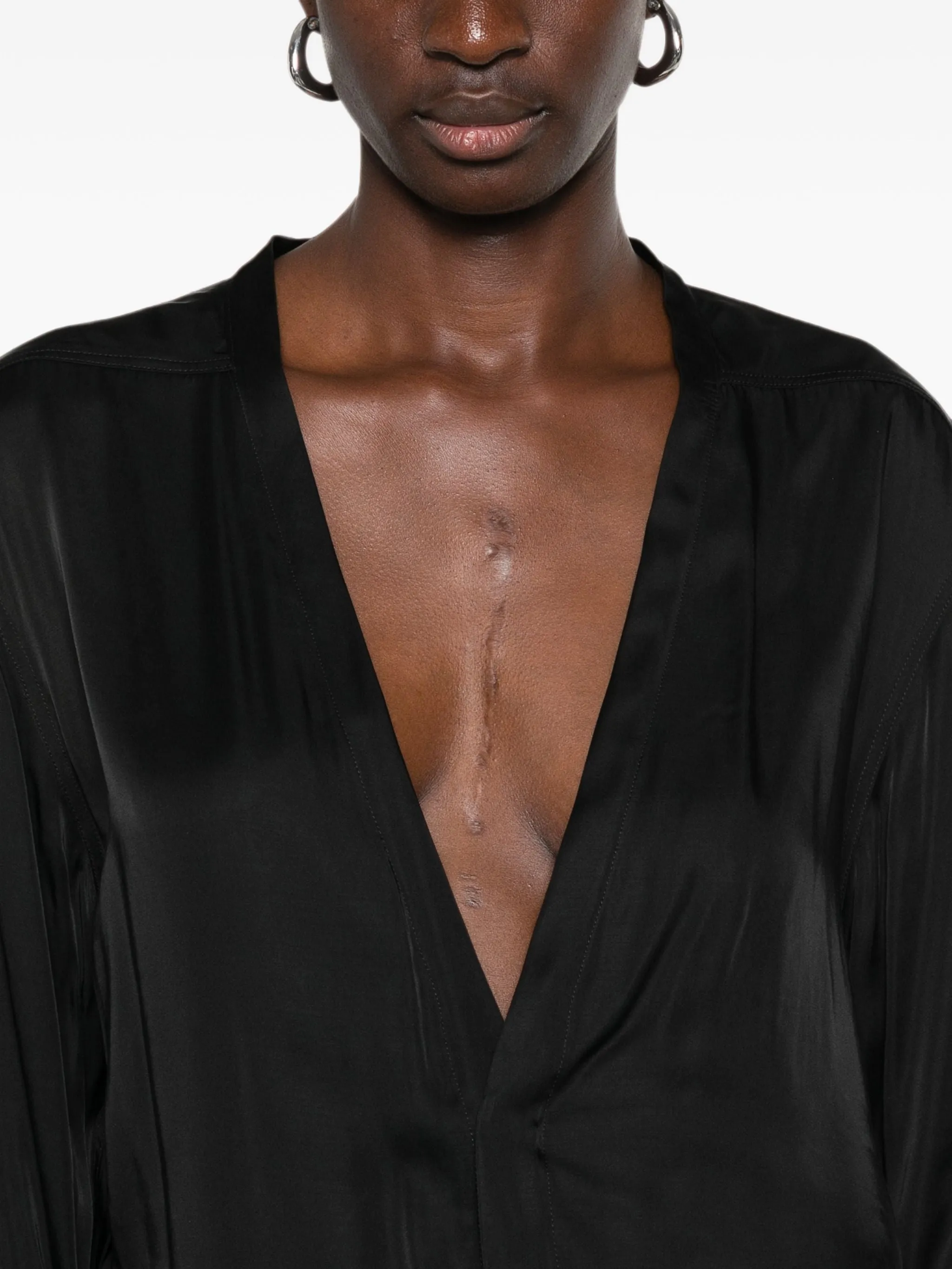 LARRY V-NECK BLOUSE sold by Lord & Taylor product image thumbnail 2