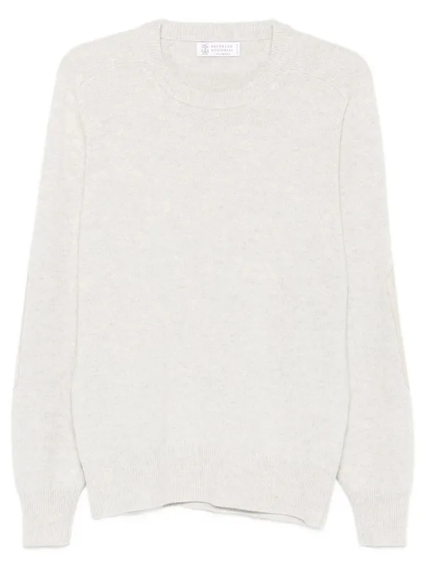 CASHMERE PULLOVER WITH PATCH made by Brunello Cucinelli