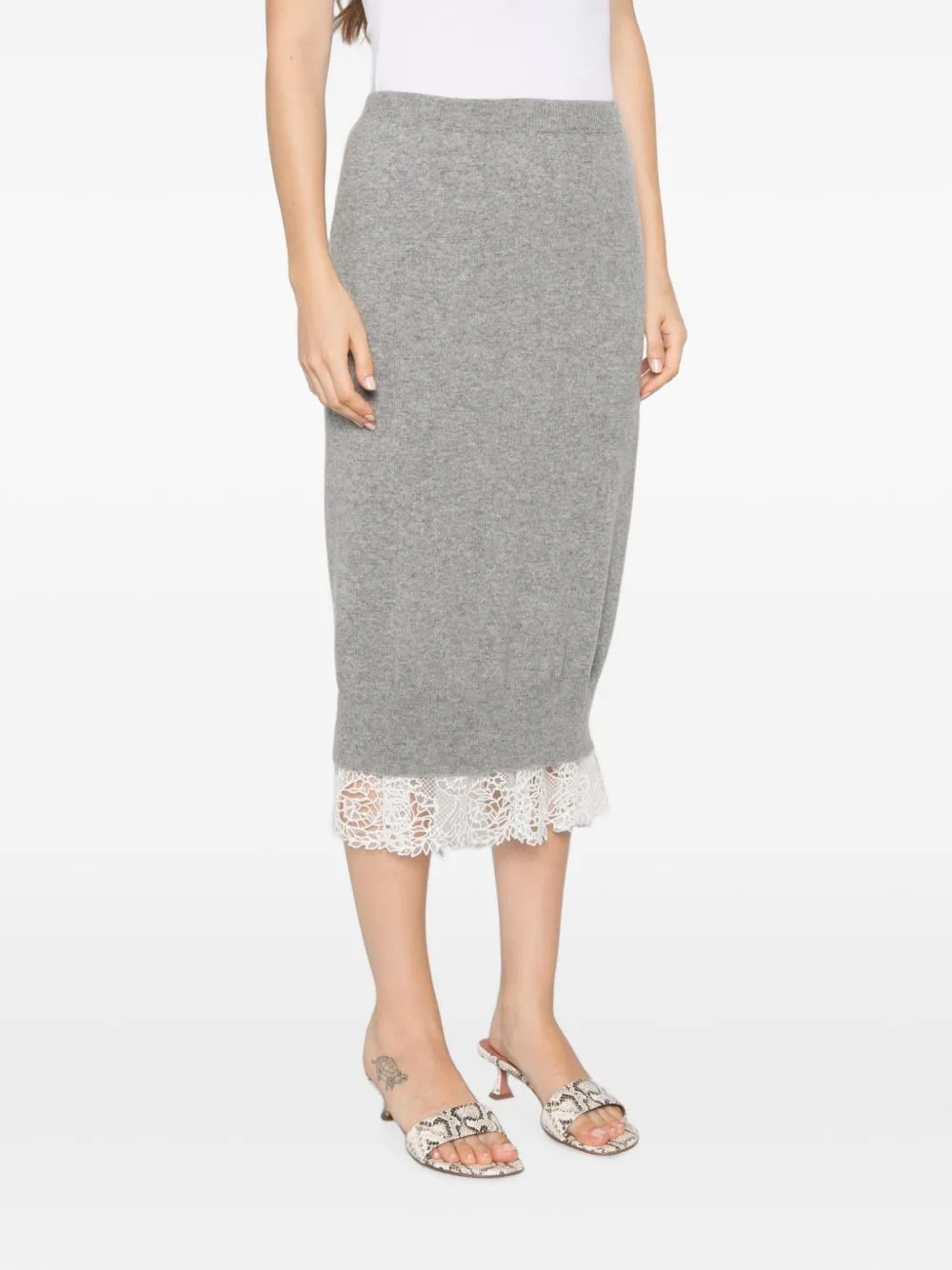CASHMERE MIDI SKIRT sold by Lord & Taylor product image thumbnail 2