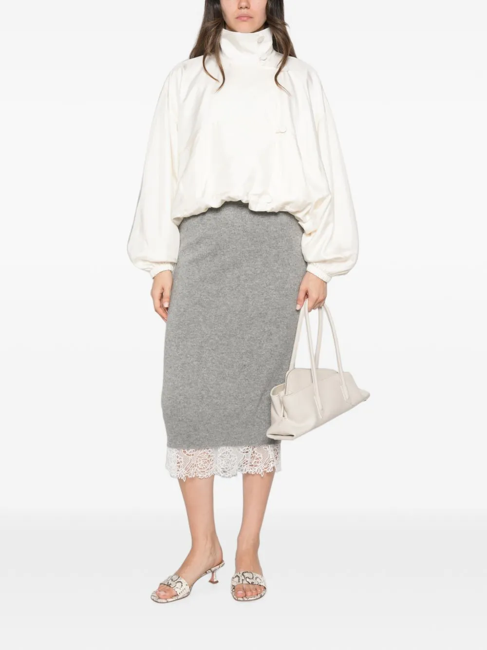 CASHMERE MIDI SKIRT sold by Lord & Taylor product image thumbnail 3