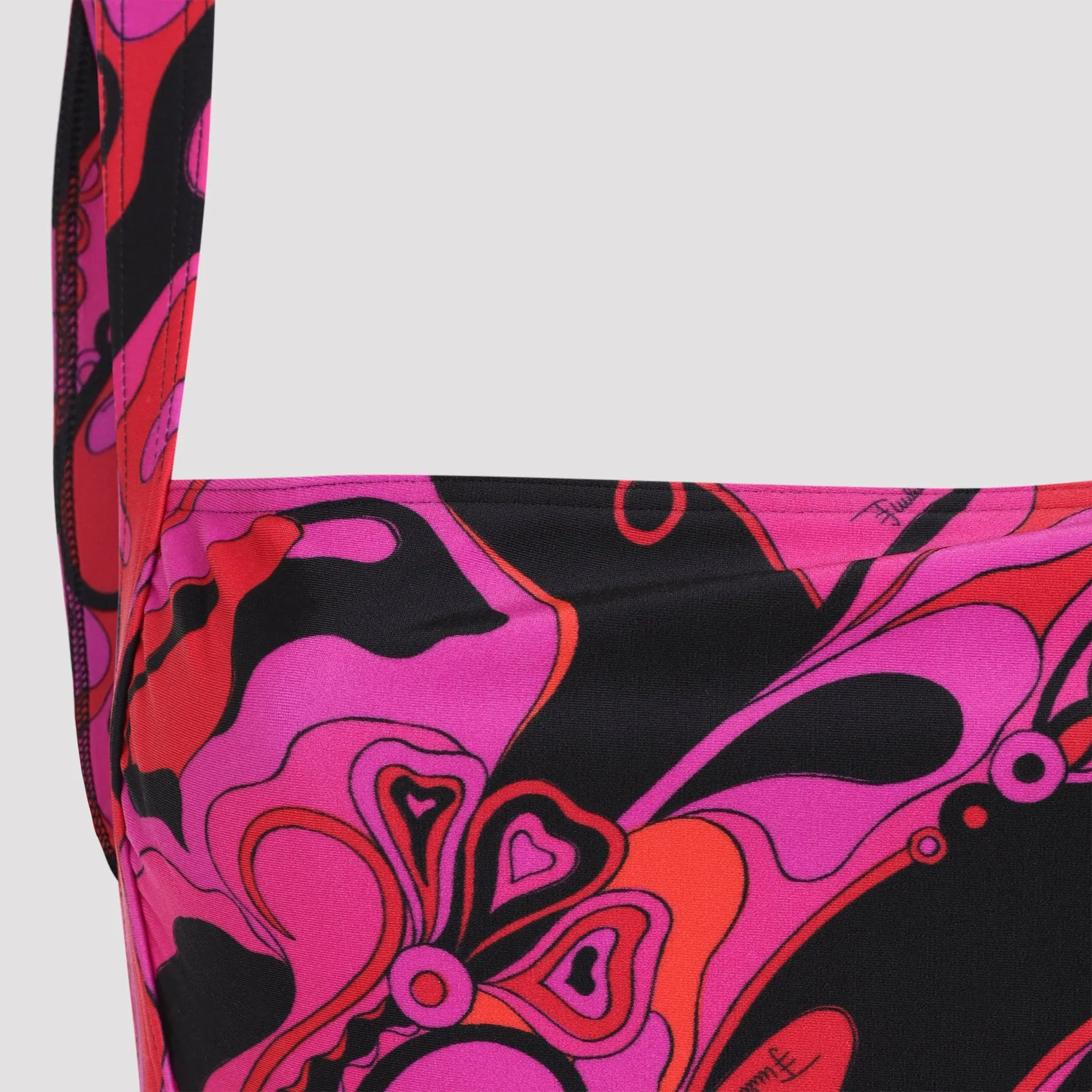 FUCHSIA BLACK POLYAMIDE ONE-PIECE sold by Lord & Taylor product image thumbnail 4
