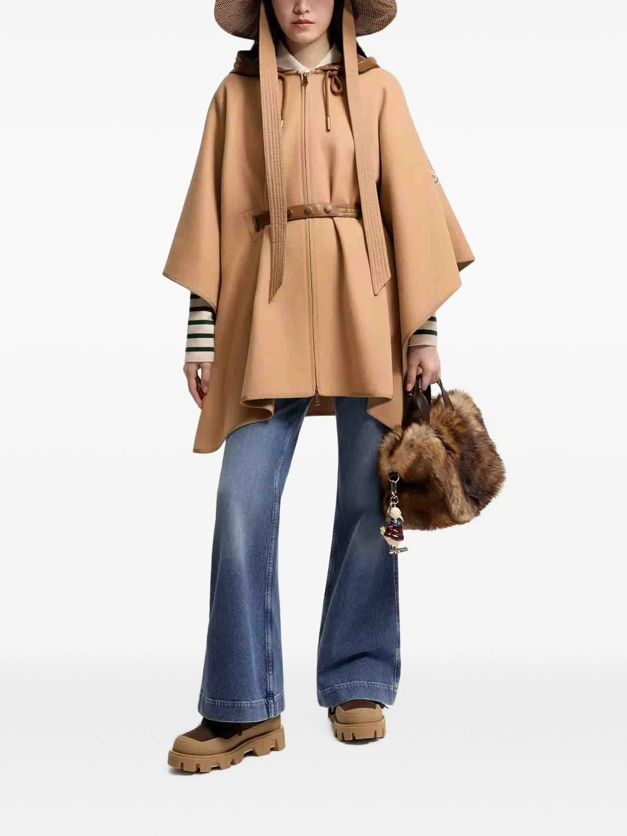 PADDED WOOL-BLEND CAPE sold by Lord & Taylor product image thumbnail 2
