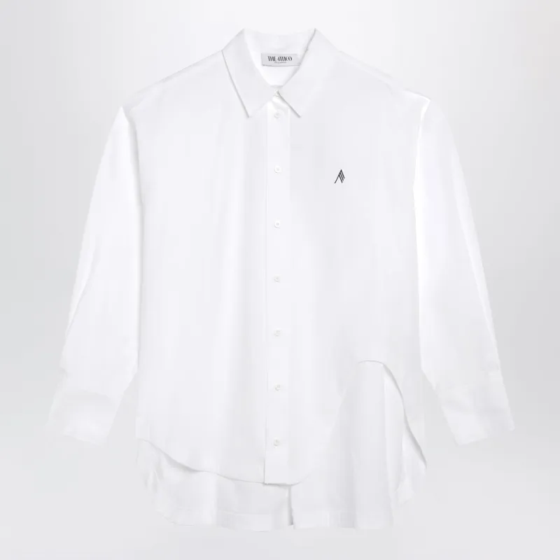DIANA SHIRT IN WHITE COTTON made by The Attico