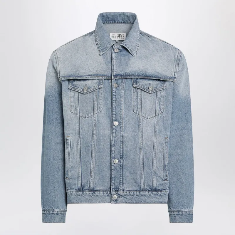 LIGHT BLUE DENIM JACKET made by Maison Margiela