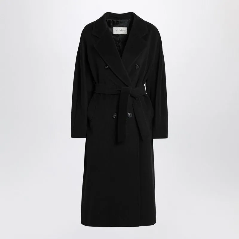 101801 ICON COAT IN BLACK made by MaxMara