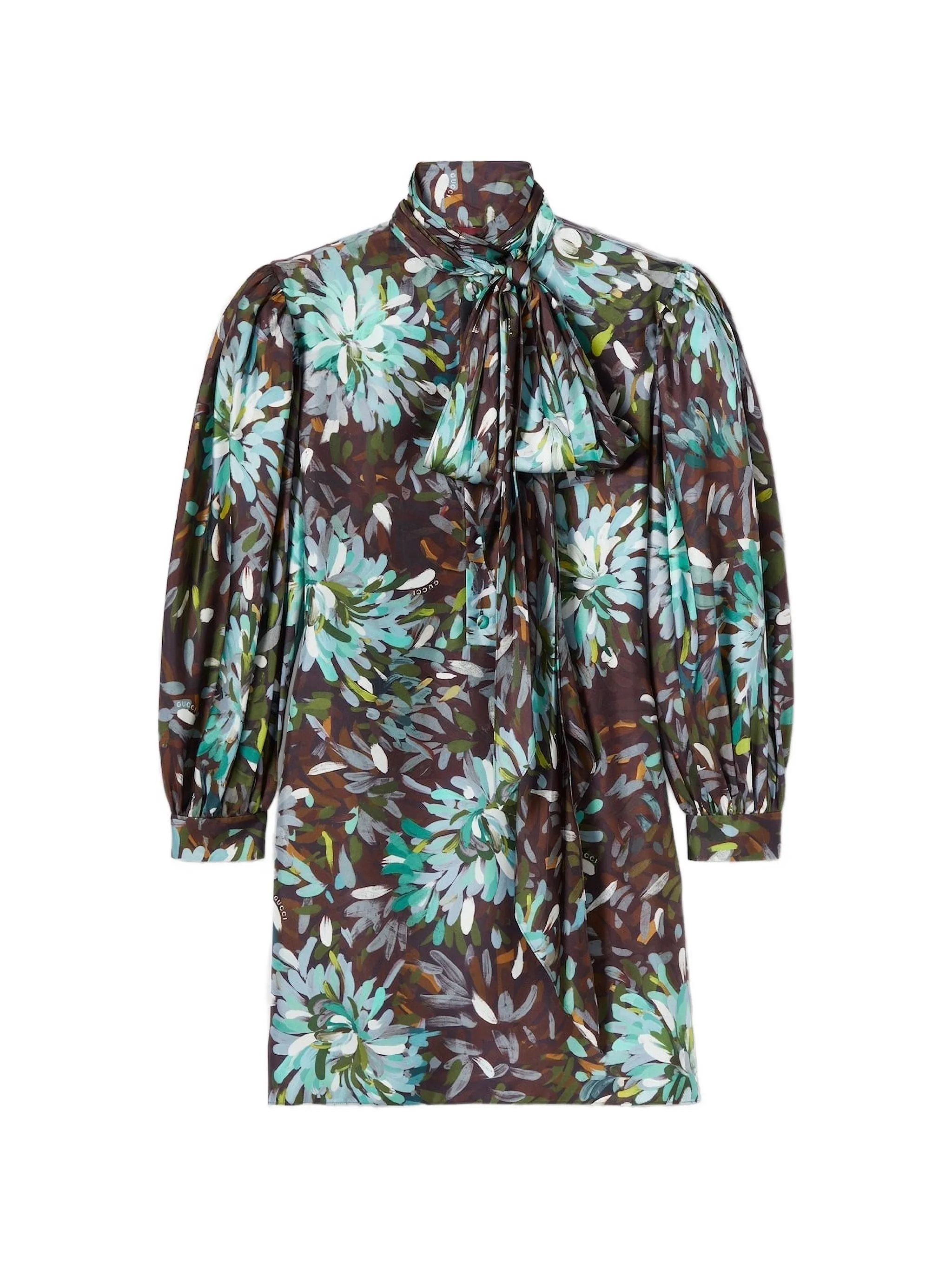 FLORAL-PRINT MINI DRESS sold by Lord & Taylor