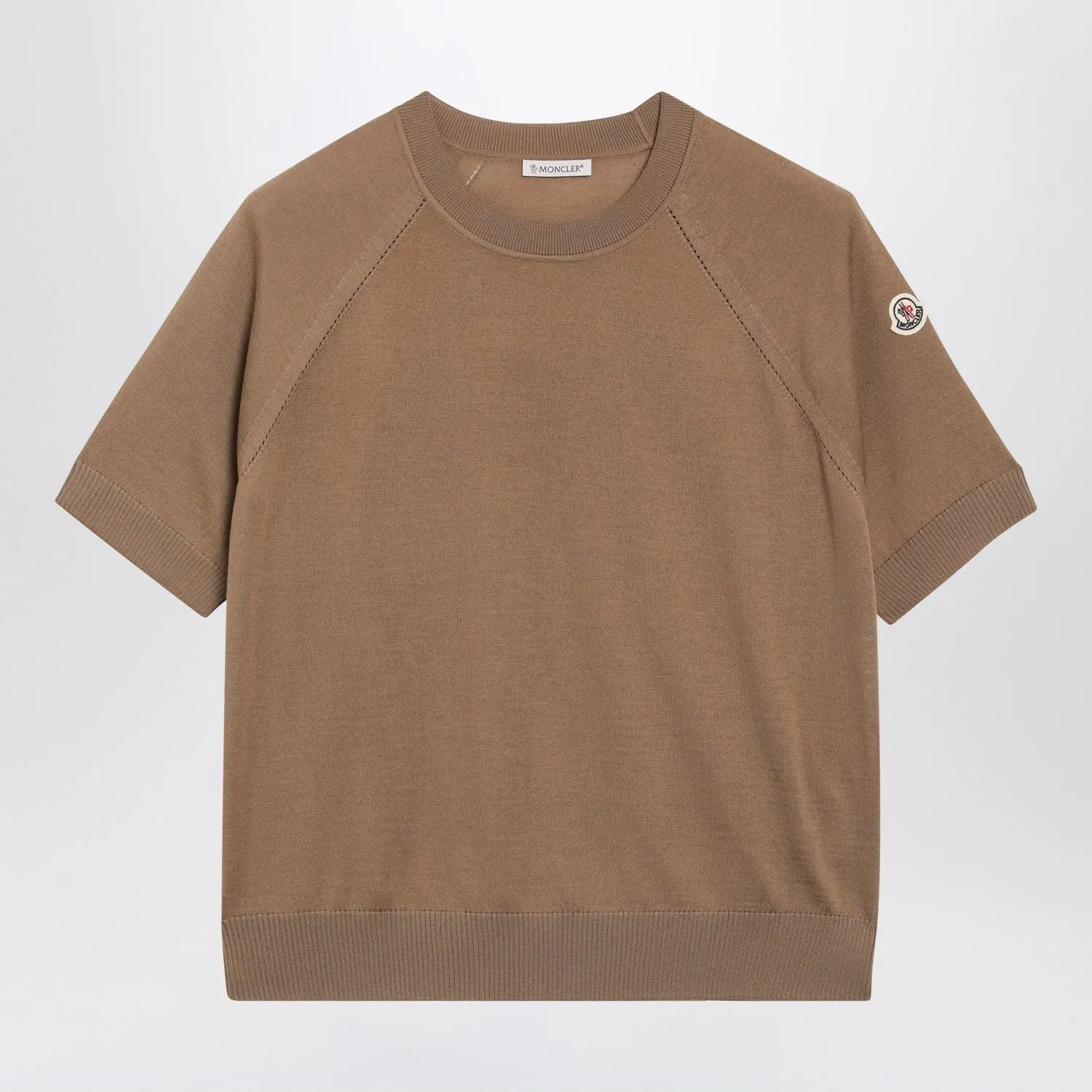 RAGLAN-SLEEVE WOOL T-SHIRT sold by Lord & Taylor