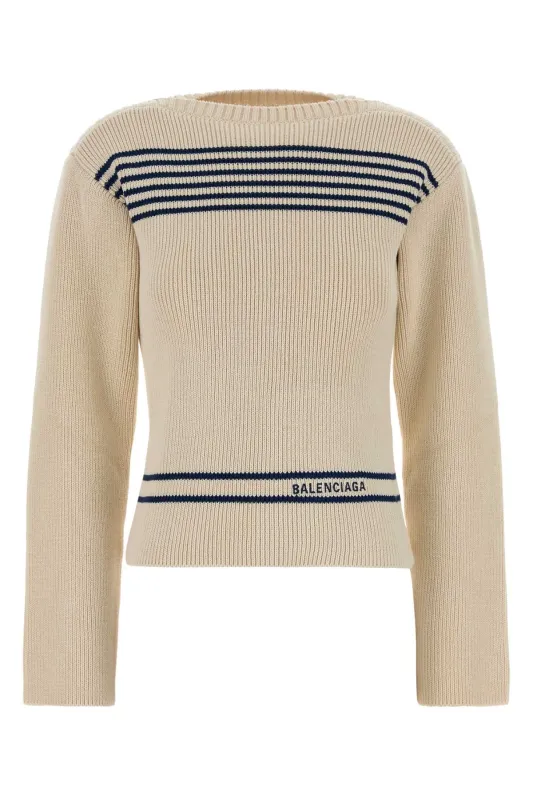 BOAT-NECK SWEATER made by Balenciaga