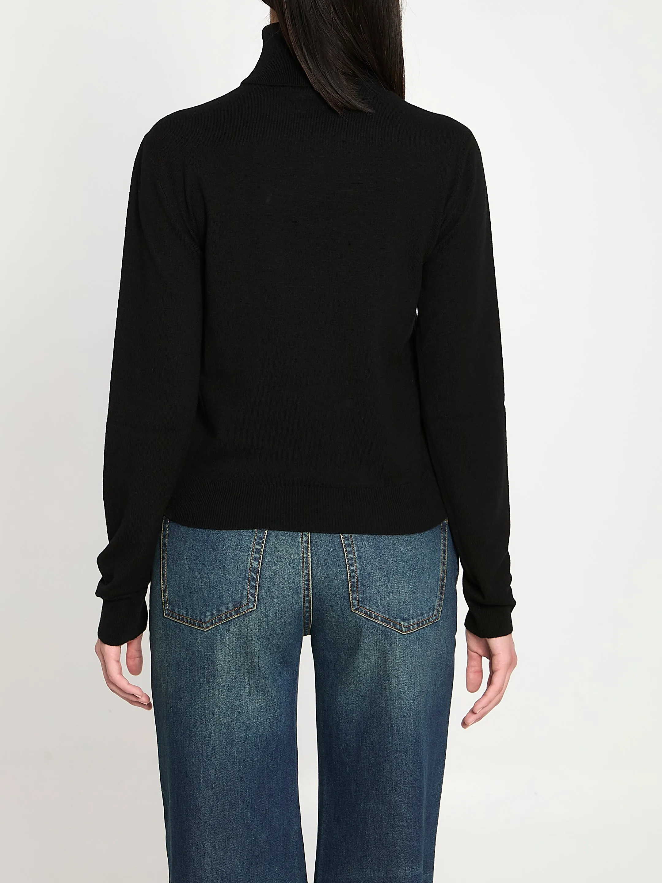 EMBROIDERY TURTLENECK SWEATER sold by Lord & Taylor product image thumbnail 4