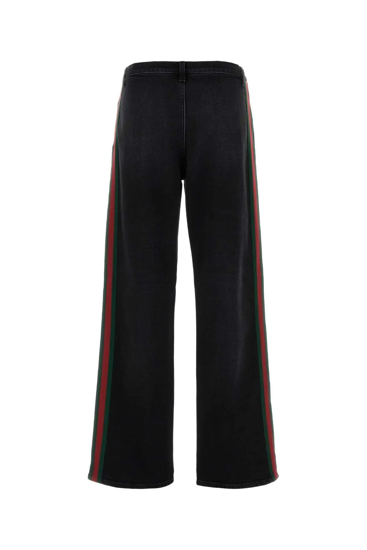STRAIGHTLEG STRETCH COTTON DENIM JEANS IN BLACK sold by Lord & Taylor product image thumbnail 2