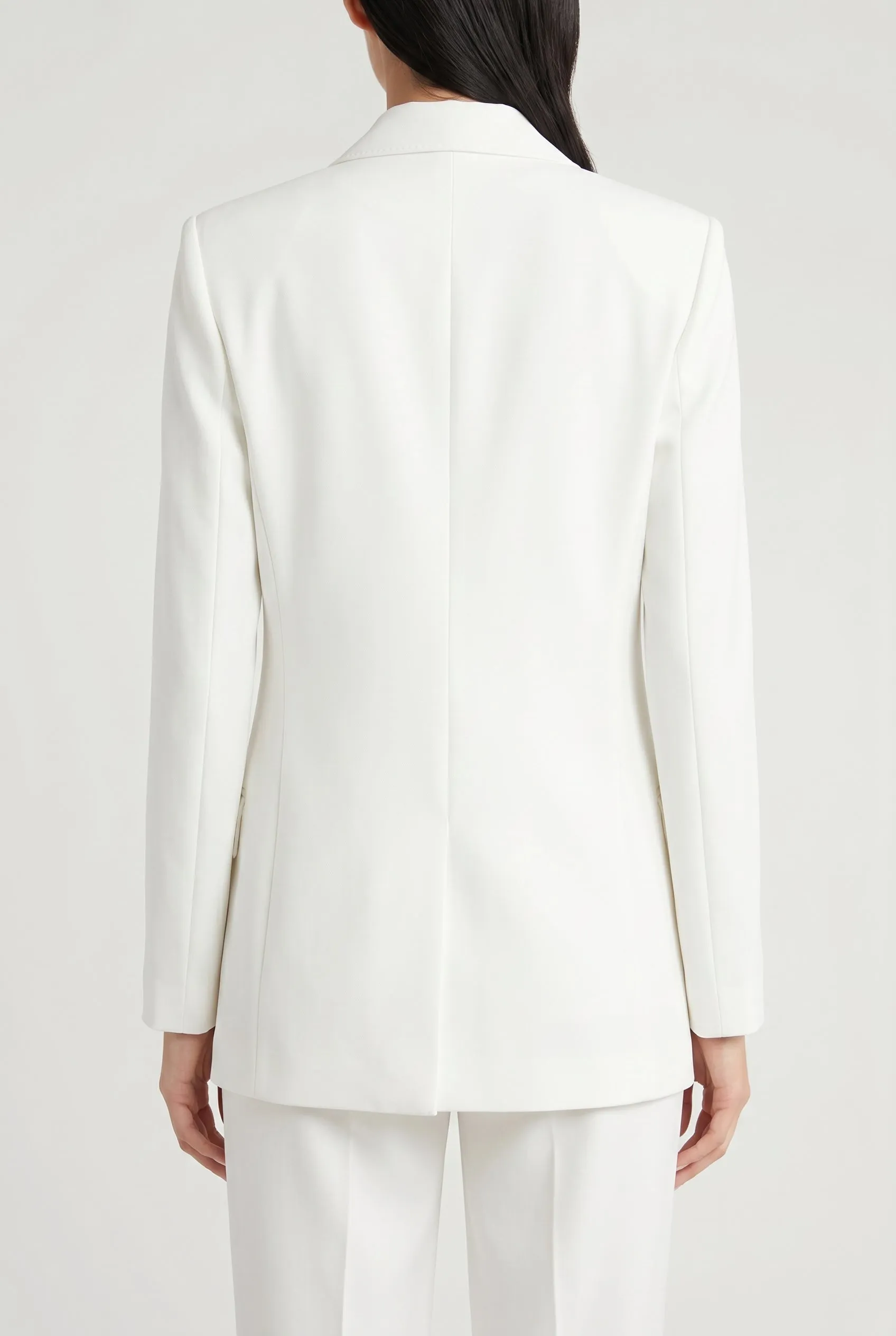 BRUNELLO CUCINELLI WOMEN'S WHITE DOUBLE BREASTED JACKET sold by Lord & Taylor product image thumbnail 2