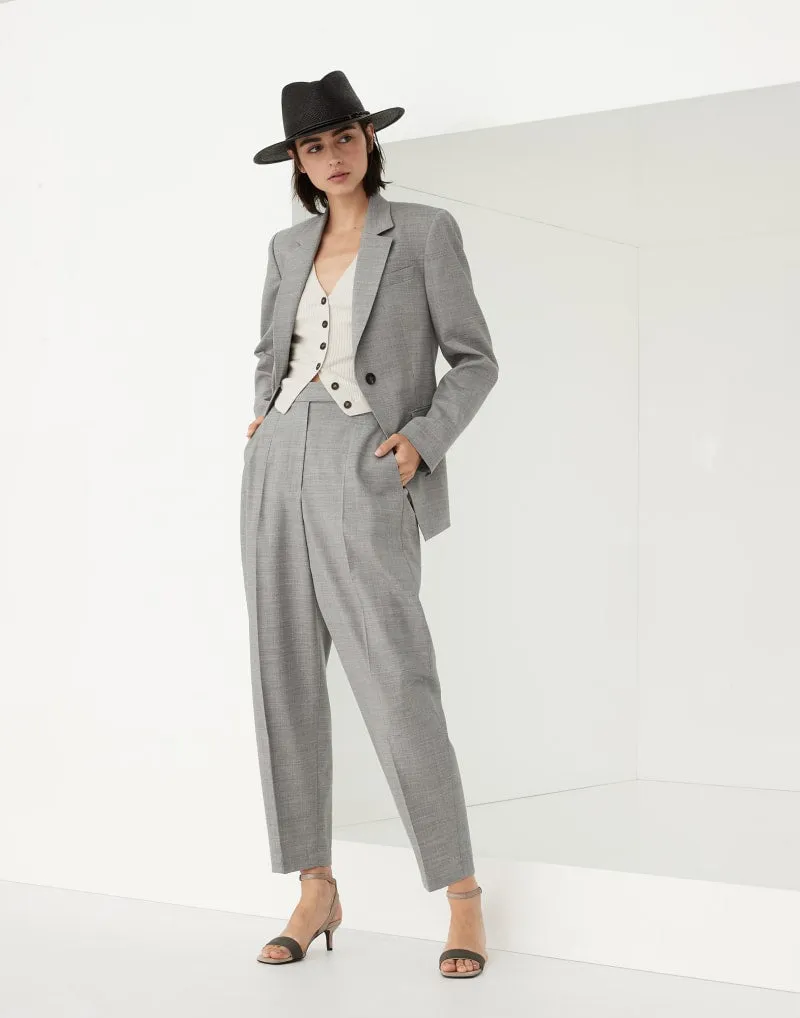 BRUNELLO CUCINELLI WOMEN'S WARM WHITE WOOL BLEND SHIRT sold by Lord & Taylor product image thumbnail 5