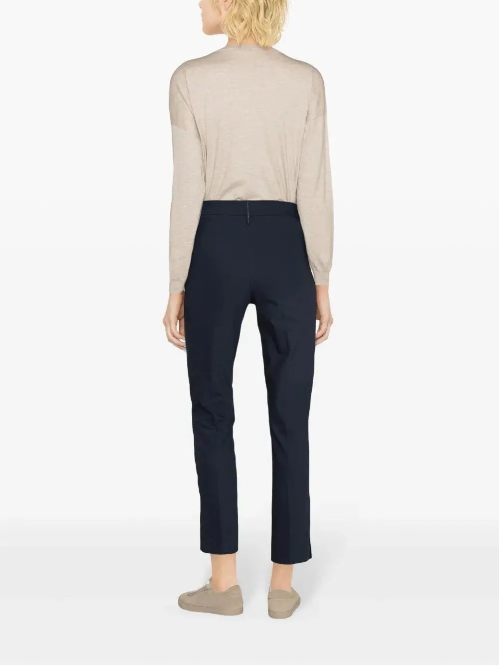 BRUNELLO CUCINELLI WOMEN'S NIGHT SKY TAILORED STRAIGHT LEG TROUSERS WITH SIDE SLITS sold by Lord & Taylor product image thumbnail 3