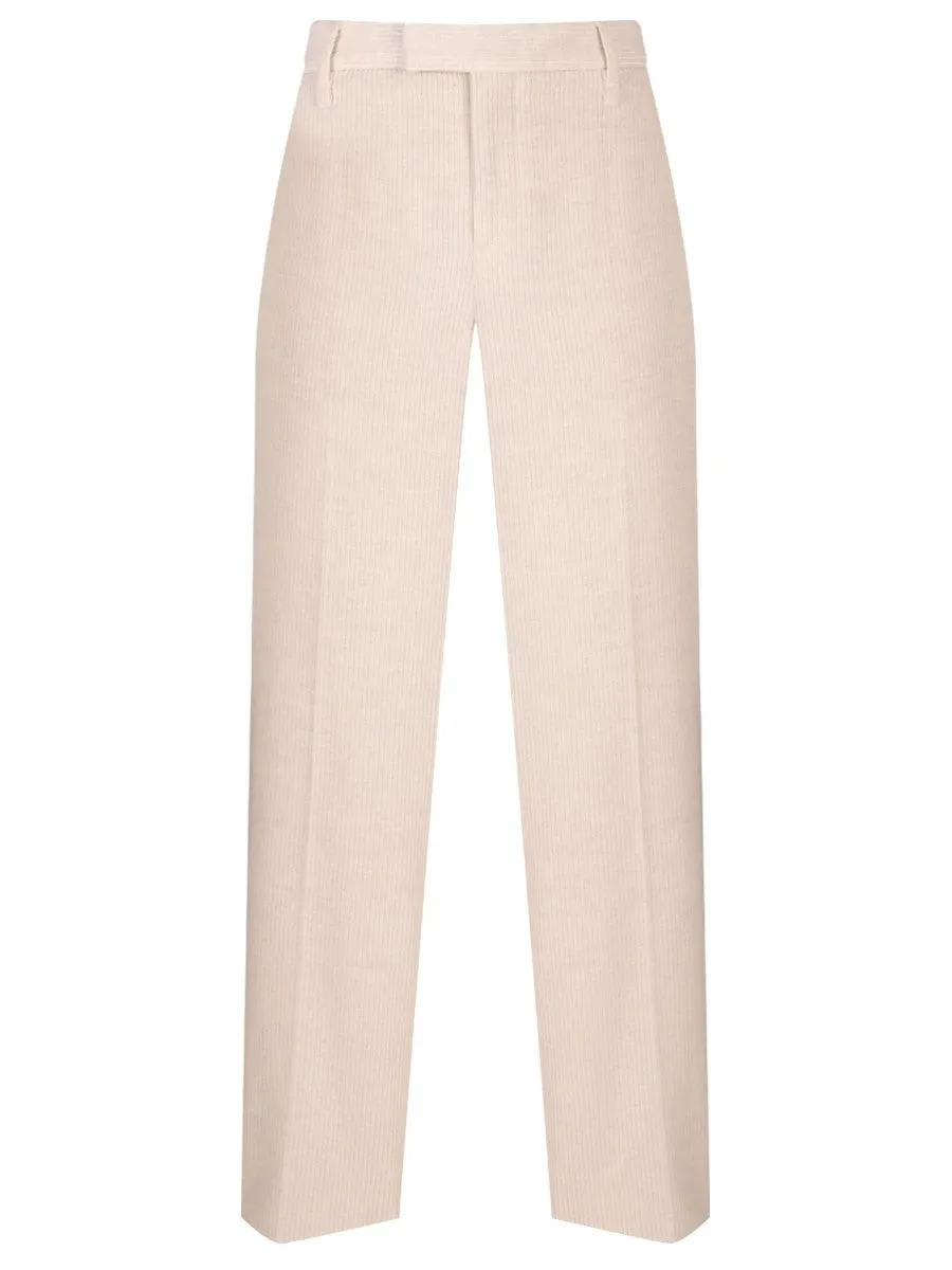BRUNELLO CUCINELLI WOMEN'S IVORY TAILORED TROUSERS sold by Lord & Taylor product image thumbnail 3