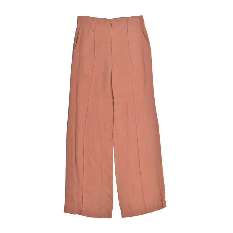 BRUNELLO CUCINELLI WOMEN'S CLAY WIDE LEG TROUSERS made by Brunello Cucinelli