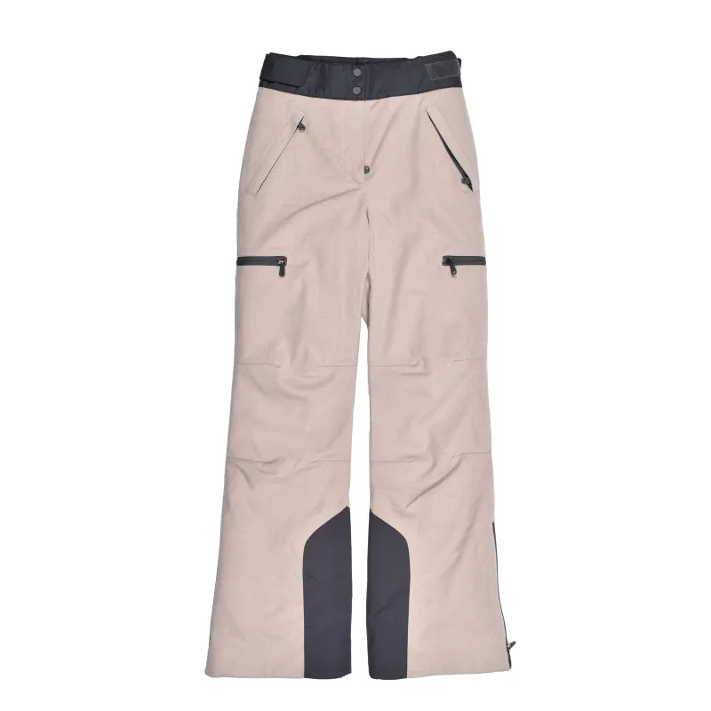 BRUNELLO CUCINELLI WOMEN'S BEIGE WOOL SKI TROUSERS made by Brunello Cucinelli