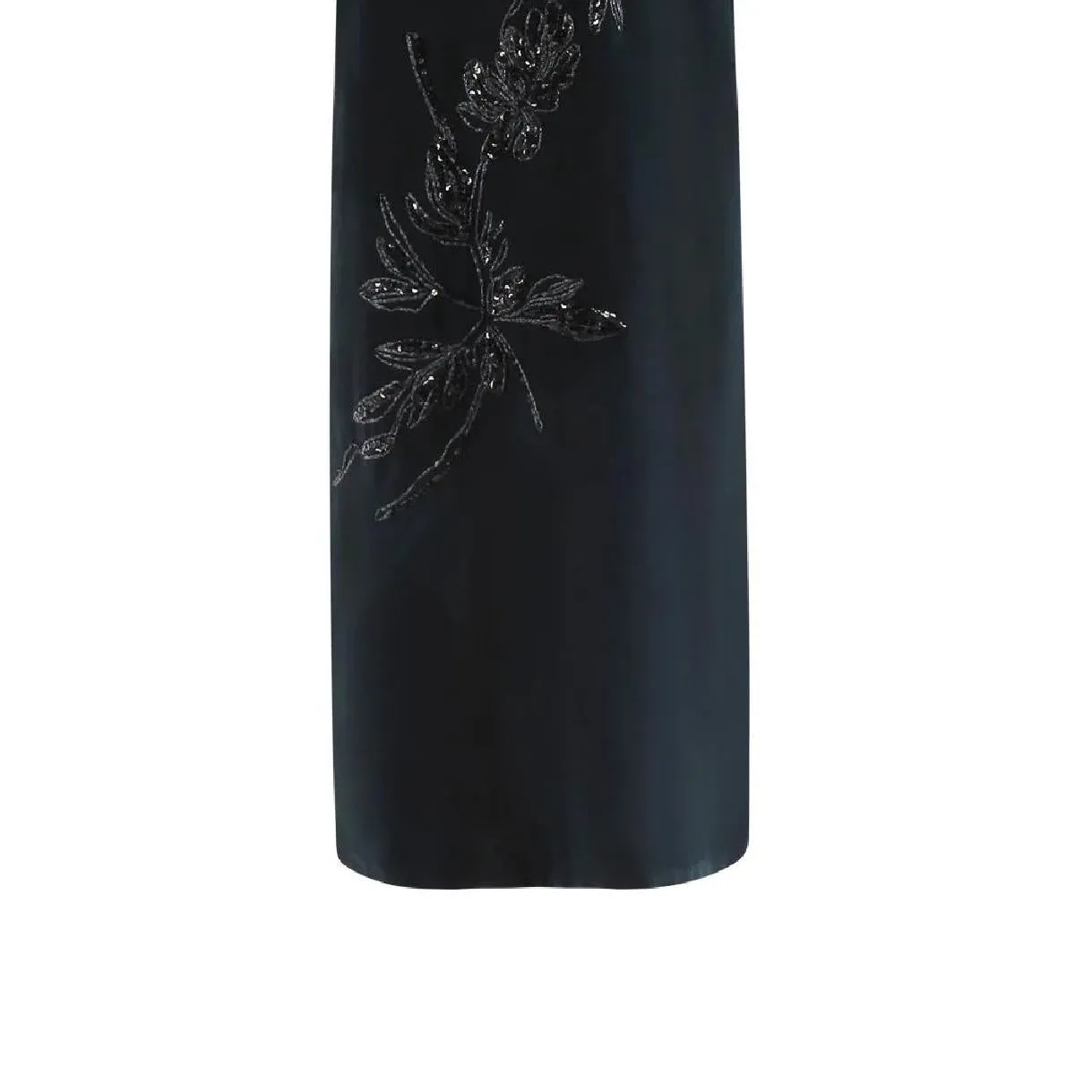 BRUNELLO CUCINELLI WOMEN'S BLACK EMBROIDERED STRAIGHT DRESS sold by Lord & Taylor product image thumbnail 3