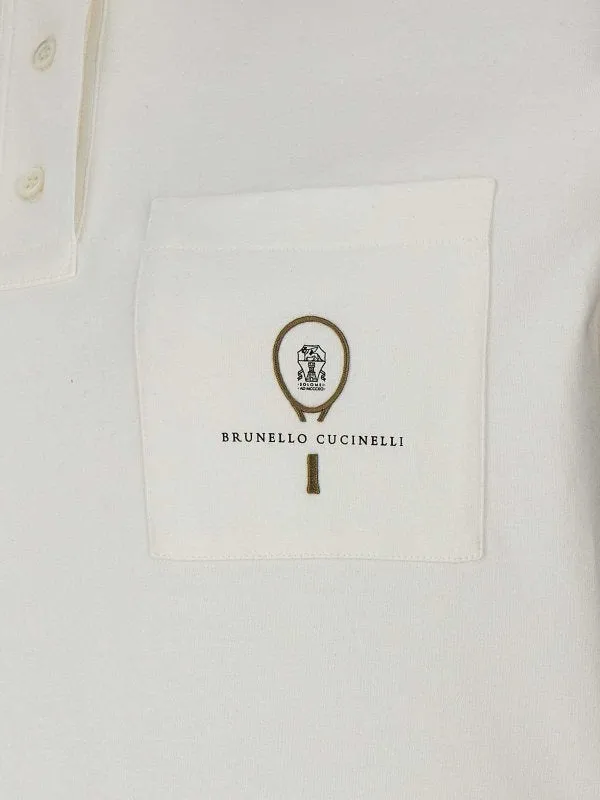 BRUNELLO CUCINELLI WOMEN'S WHITE COTTON POLO DRESS sold by Lord & Taylor product image thumbnail 4