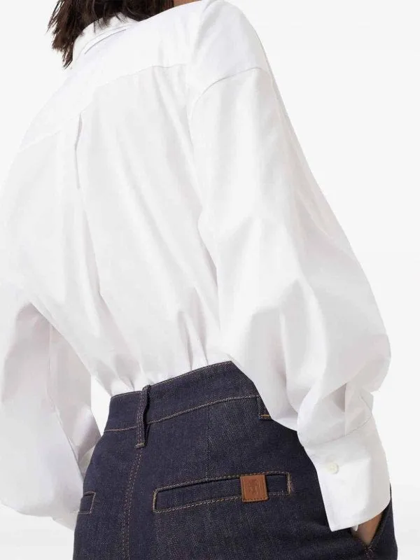 BRUNELLO CUCINELLI WOMEN'S DARK BLUE FLARED TROUSERS sold by Lord & Taylor product image thumbnail 5