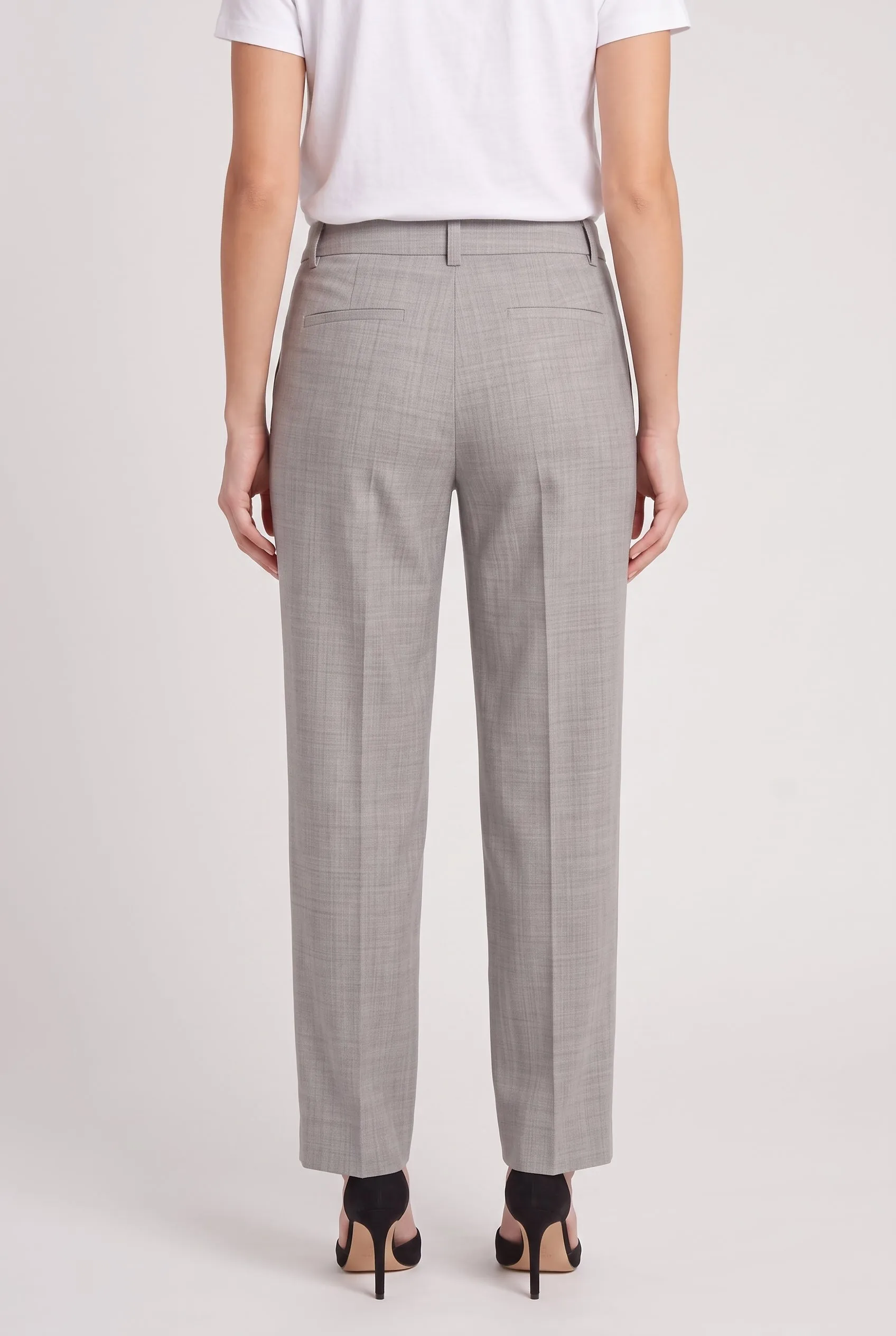 BRUNELLO CUCINELLI WOMEN'S LIGHT GREY WOOL TROUSERS sold by Lord & Taylor product image thumbnail 5