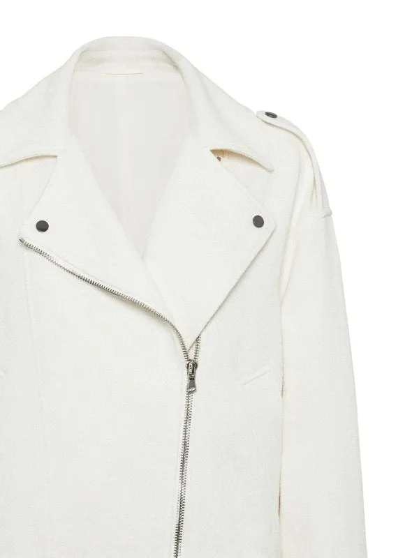 BRUNELLO CUCINELLI WOMEN'S OFF WHITE COTTON LINEN JACKET sold by Lord & Taylor product image thumbnail 4