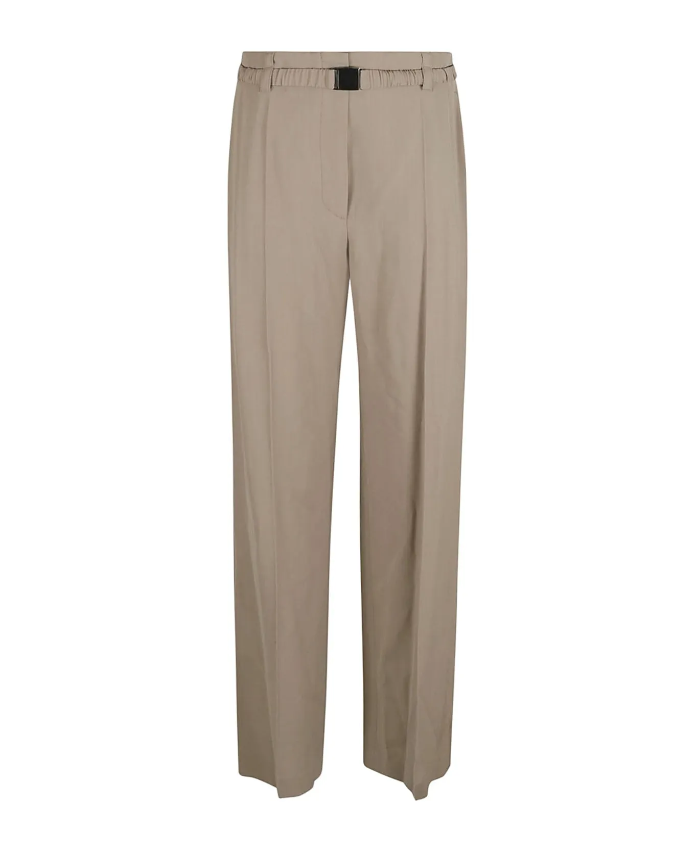 BRUNELLO CUCINELLI WOMEN'S BEIGE RELAXED STRAIGHT TROUSERS sold by Lord & Taylor product image thumbnail 5