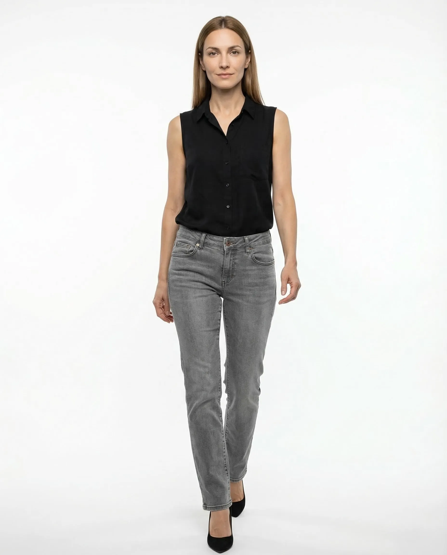 BRUNELLO CUCINELLI WOMEN'S GREY SKINNY FIT JEANS sold by Lord & Taylor product image thumbnail 3