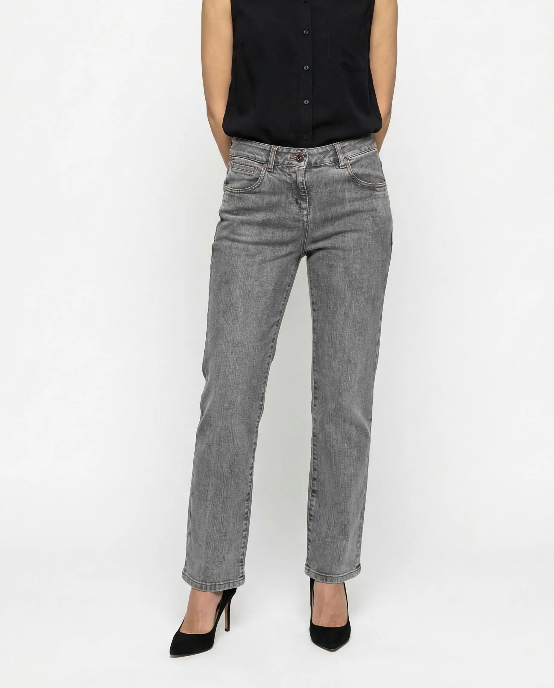 BRUNELLO CUCINELLI WOMEN'S GREY SKINNY FIT JEANS sold by Lord & Taylor