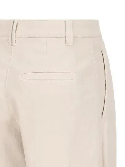 BRUNELLO CUCINELLI WOMEN'S WARM WHITE TAILORED TROUSERS sold by Lord & Taylor product image thumbnail 3