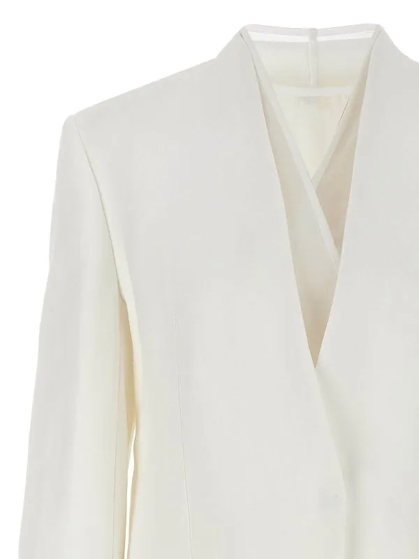 BRUNELLO CUCINELLI WOMEN'S OFF WHITE TAILORED BLAZER sold by Lord & Taylor product image thumbnail 3