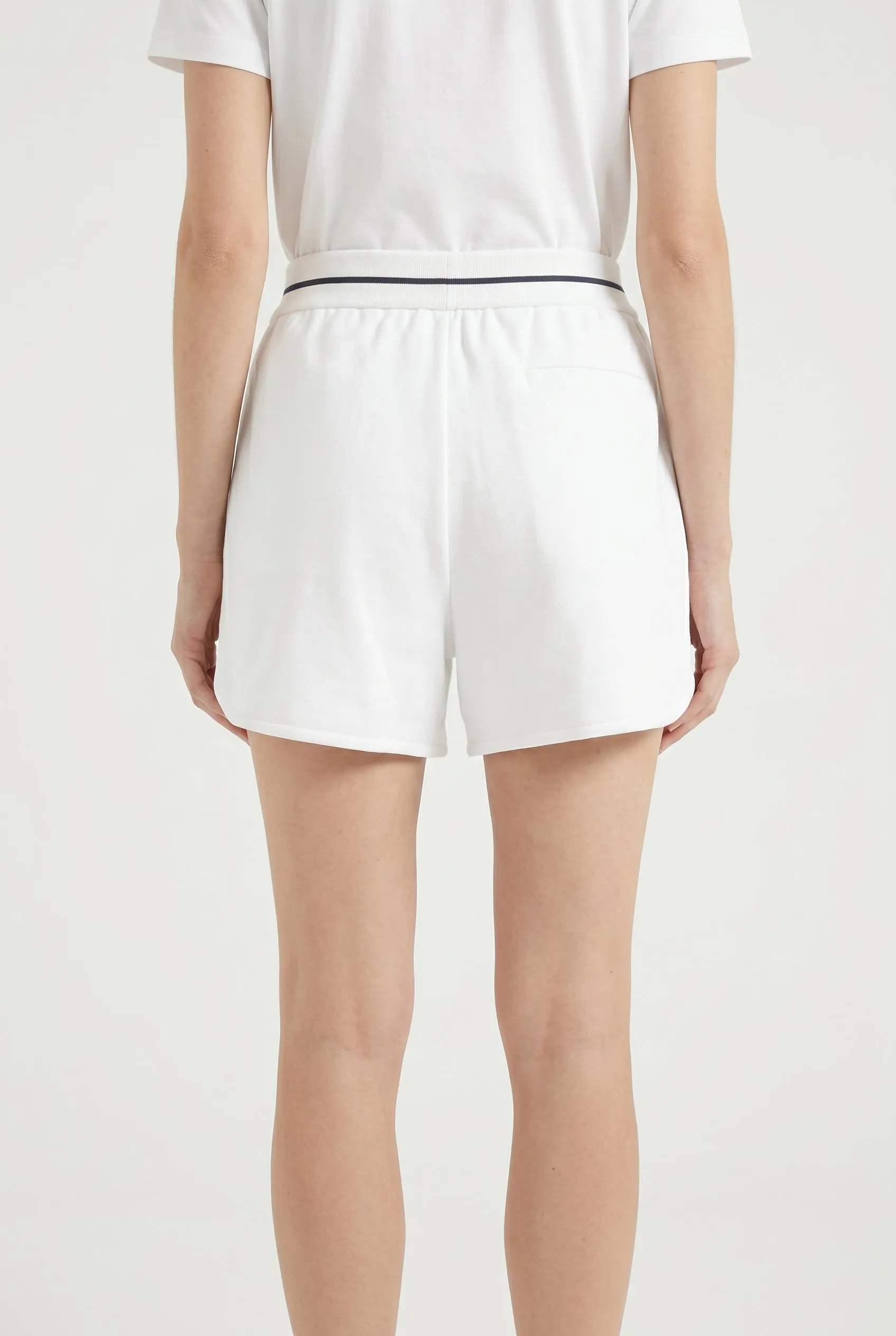 BRUNELLO CUCINELLI WOMEN'S WHITE RELAXED COTTON SHORTS sold by Lord & Taylor product image thumbnail 2