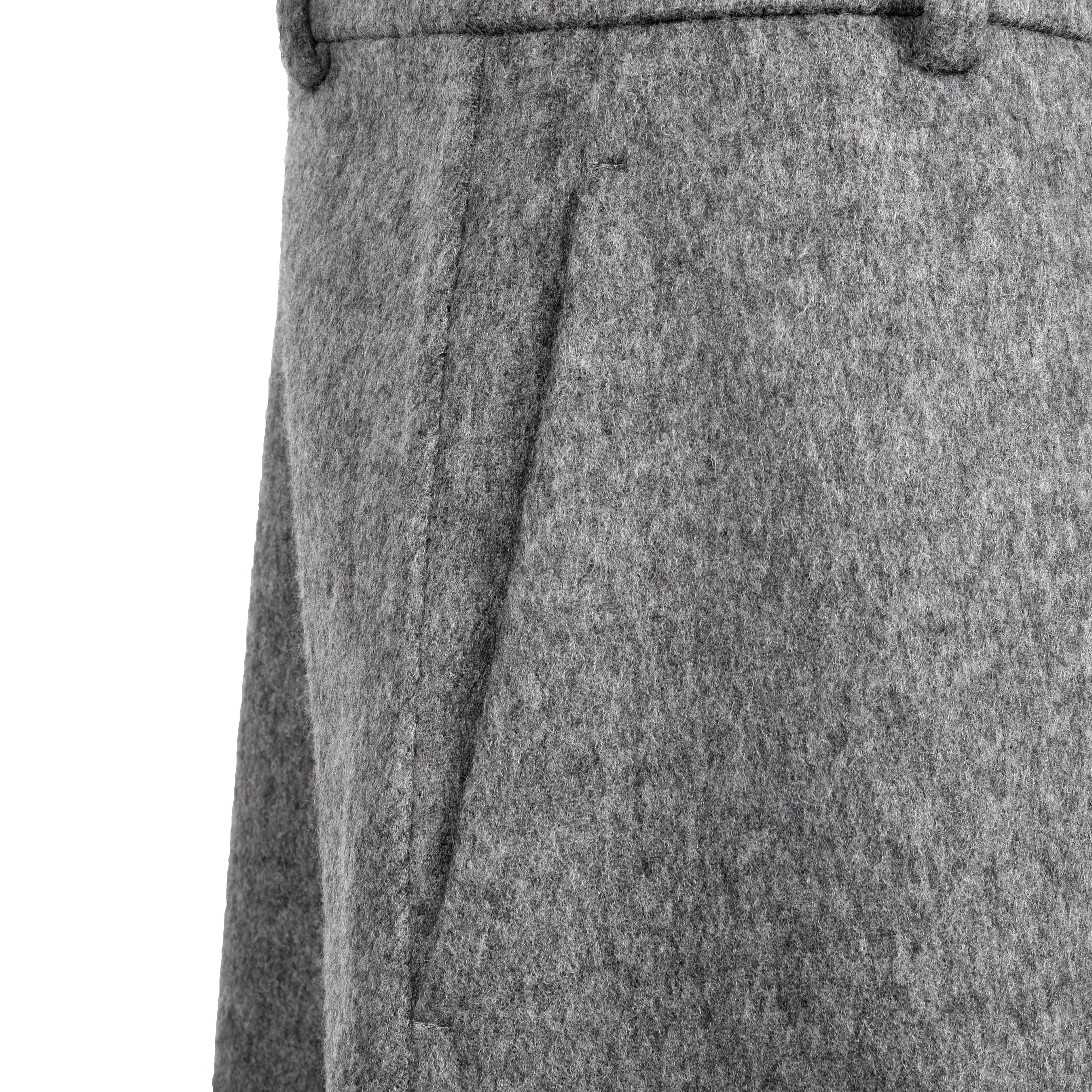 BRUNELLO CUCINELLI WOMEN'S GREY WOOL MIDI SKIRT sold by Lord & Taylor product image thumbnail 3