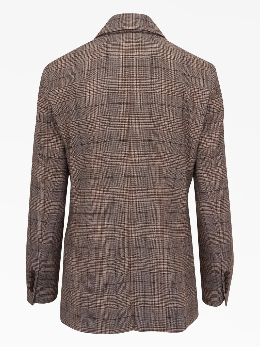 BRUNELLO CUCINELLI WOMEN'S BROWN WOOL BLEND TAILORED JACKET sold by Lord & Taylor product image thumbnail 2