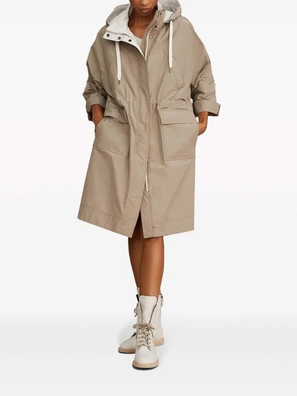 BRUNELLO CUCINELLI WOMEN'S LIGHT BEIGE HOODED PARKA sold by Lord & Taylor product image thumbnail 5