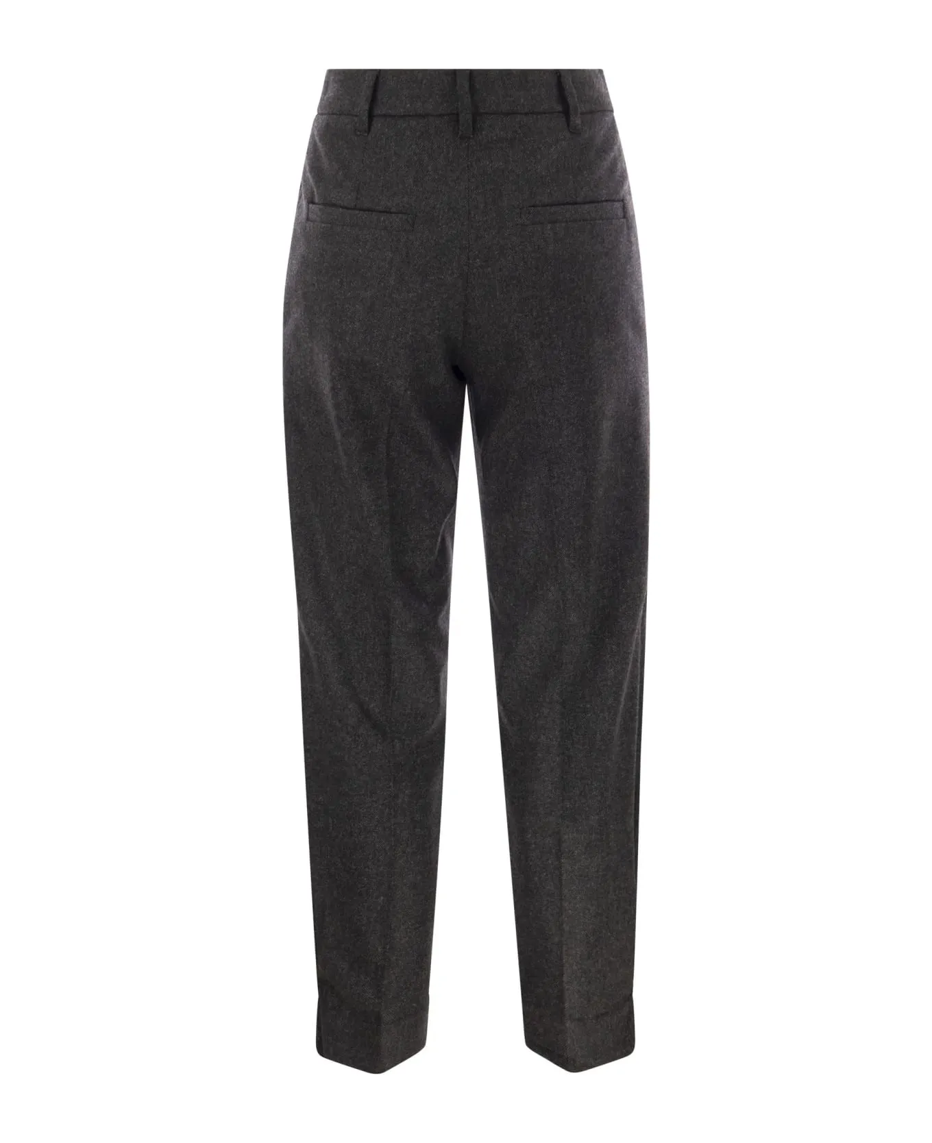 BRUNELLO CUCINELLI WOMEN'S DARK GREY WOOL TROUSERS sold by Lord & Taylor product image thumbnail 5