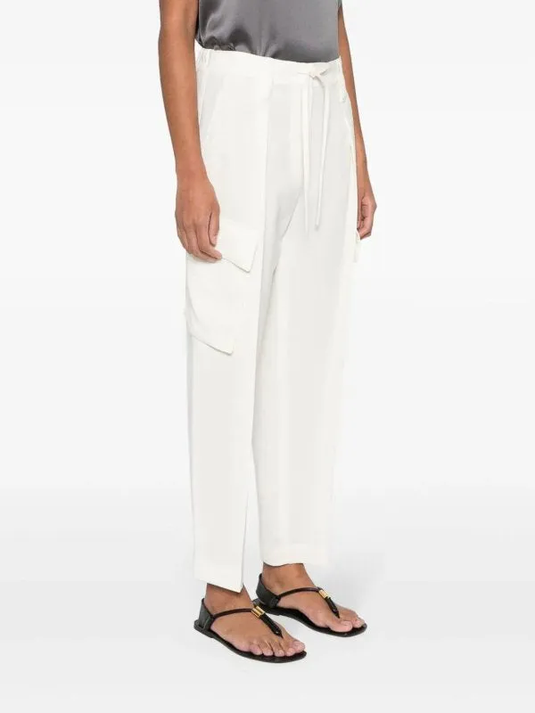 BRUNELLO CUCINELLI WOMEN'S NATURALE WOOL VISCOSE TAPERED TROUSERS sold by Lord & Taylor product image thumbnail 2