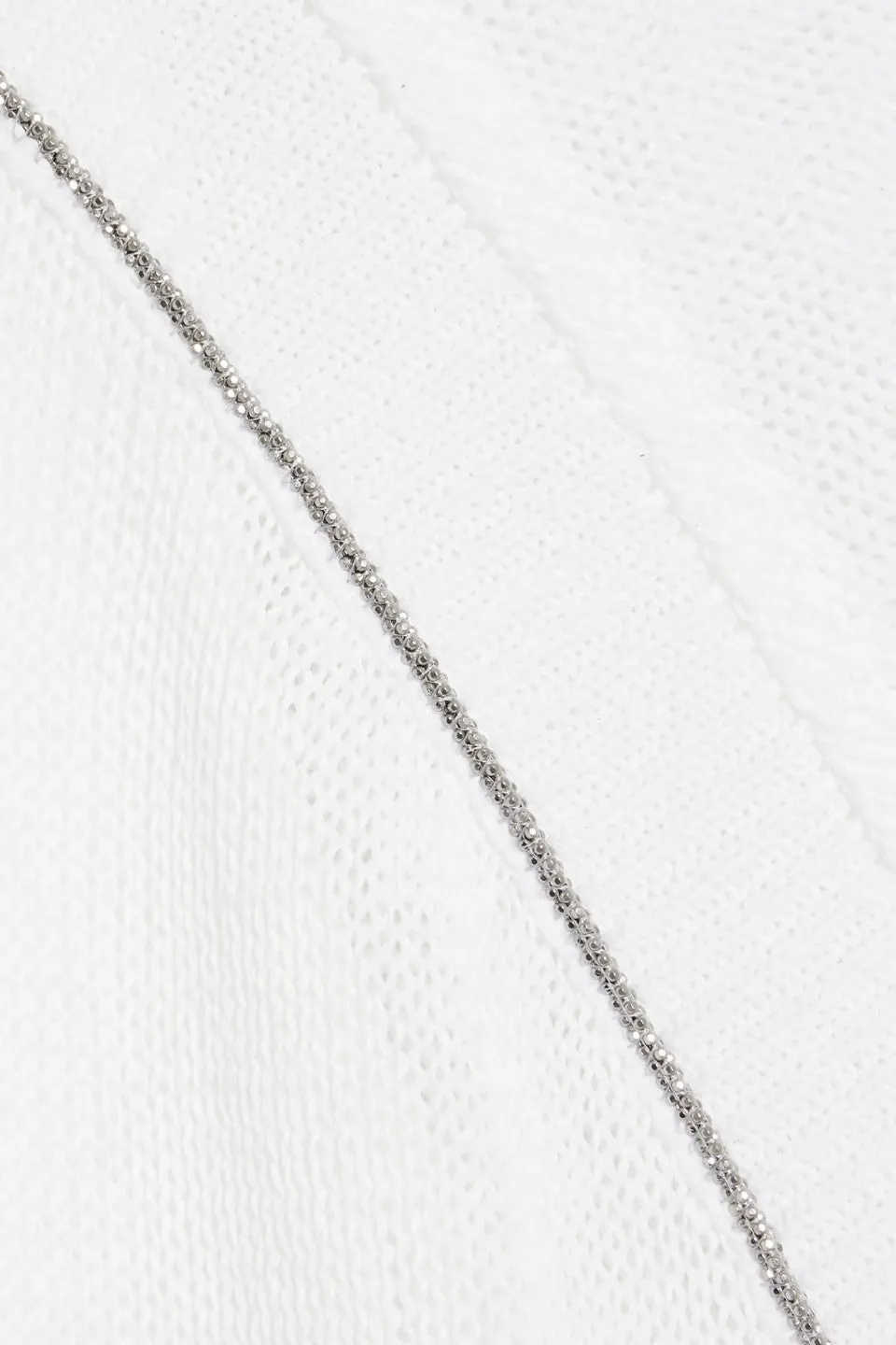 BRUNELLO CUCINELLI WOMEN'S WHITE COTTON KNIT DRESS sold by Lord & Taylor product image thumbnail 3