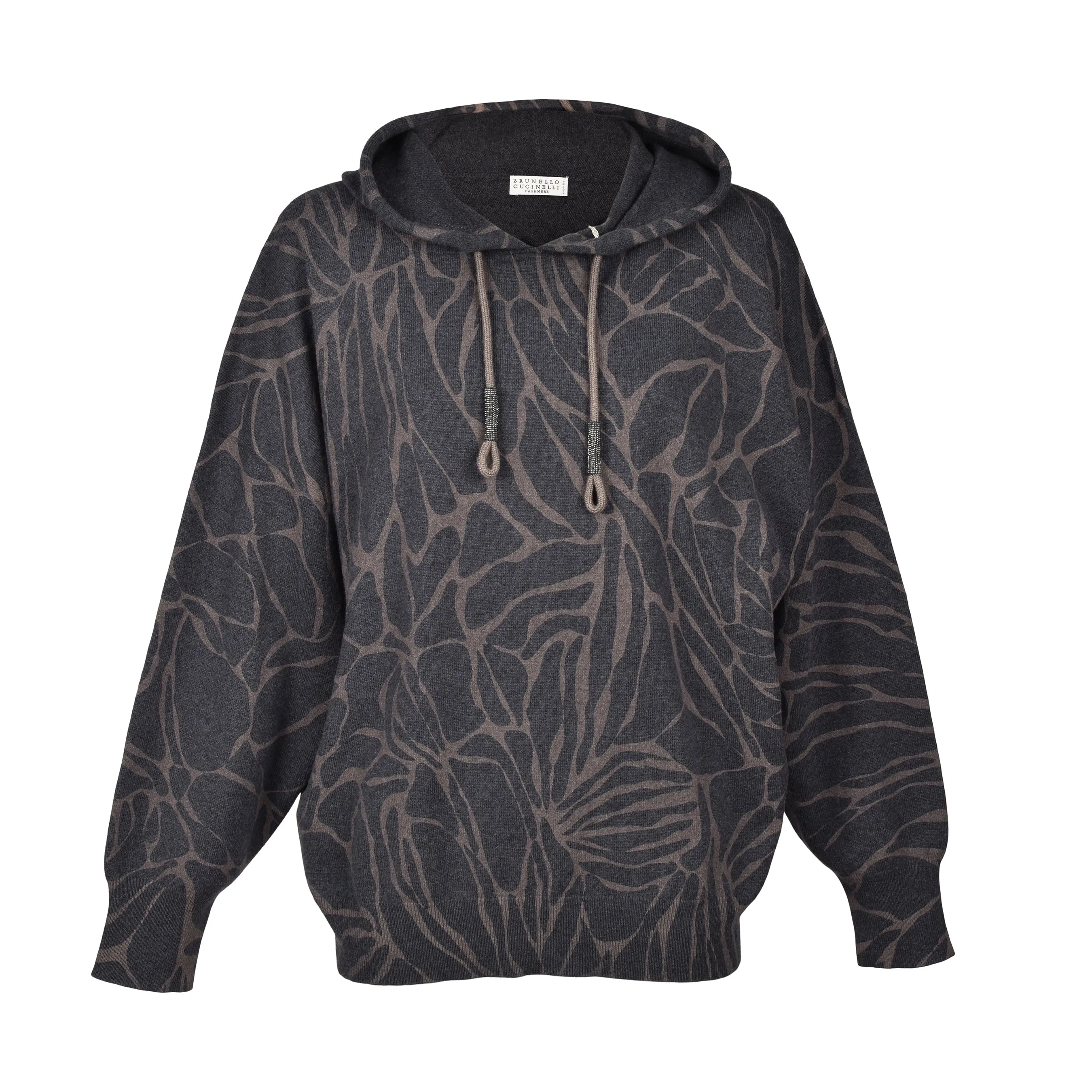 BRUNELLO CUCINELLI WOMEN'S BLACK CASHMERE BLEND HOODIE sold by Lord & Taylor product image thumbnail 5