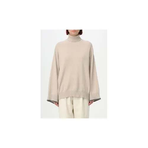 BRUNELLO CUCINELLI WOMEN'S BEIGE WOOL OVERSIZED SWEATER sold by Lord & Taylor product image thumbnail 2