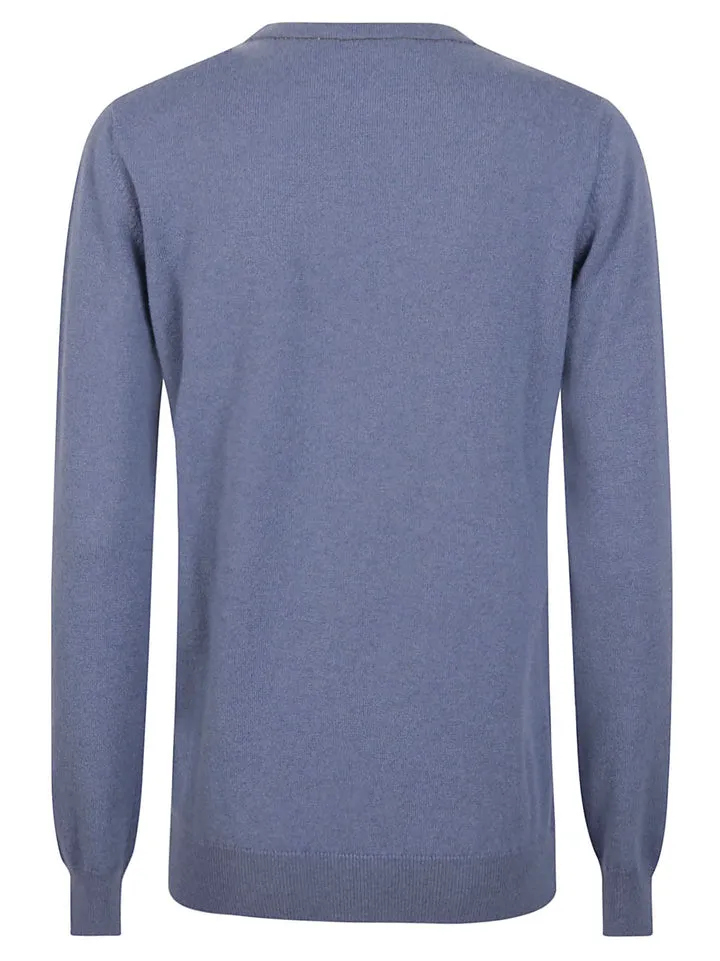 BRUNELLO CUCINELLI WOMEN'S BLUE WOOL CREWNECK SWEATER sold by Lord & Taylor product image thumbnail 2