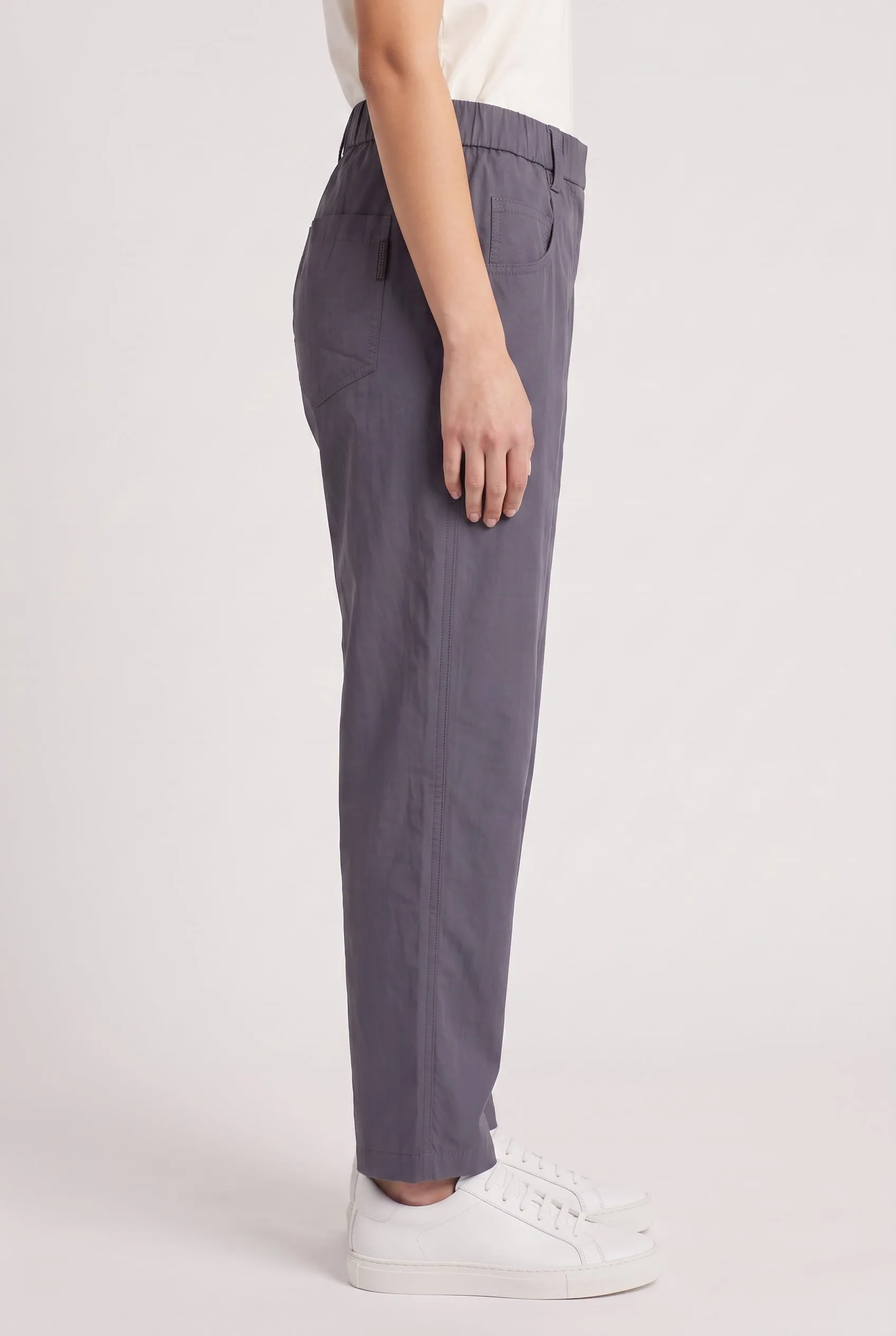 BRUNELLO CUCINELLI WOMEN'S DARK BLUE COTTON TROUSERS sold by Lord & Taylor product image thumbnail 3