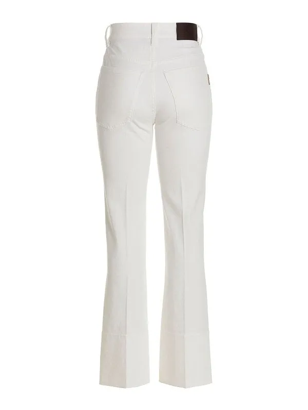 BRUNELLO CUCINELLI WOMEN'S OFF WHITE TAILORED TROUSERS sold by Lord & Taylor product image thumbnail 2