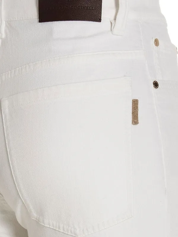 BRUNELLO CUCINELLI WOMEN'S OFF WHITE TAILORED TROUSERS sold by Lord & Taylor product image thumbnail 4
