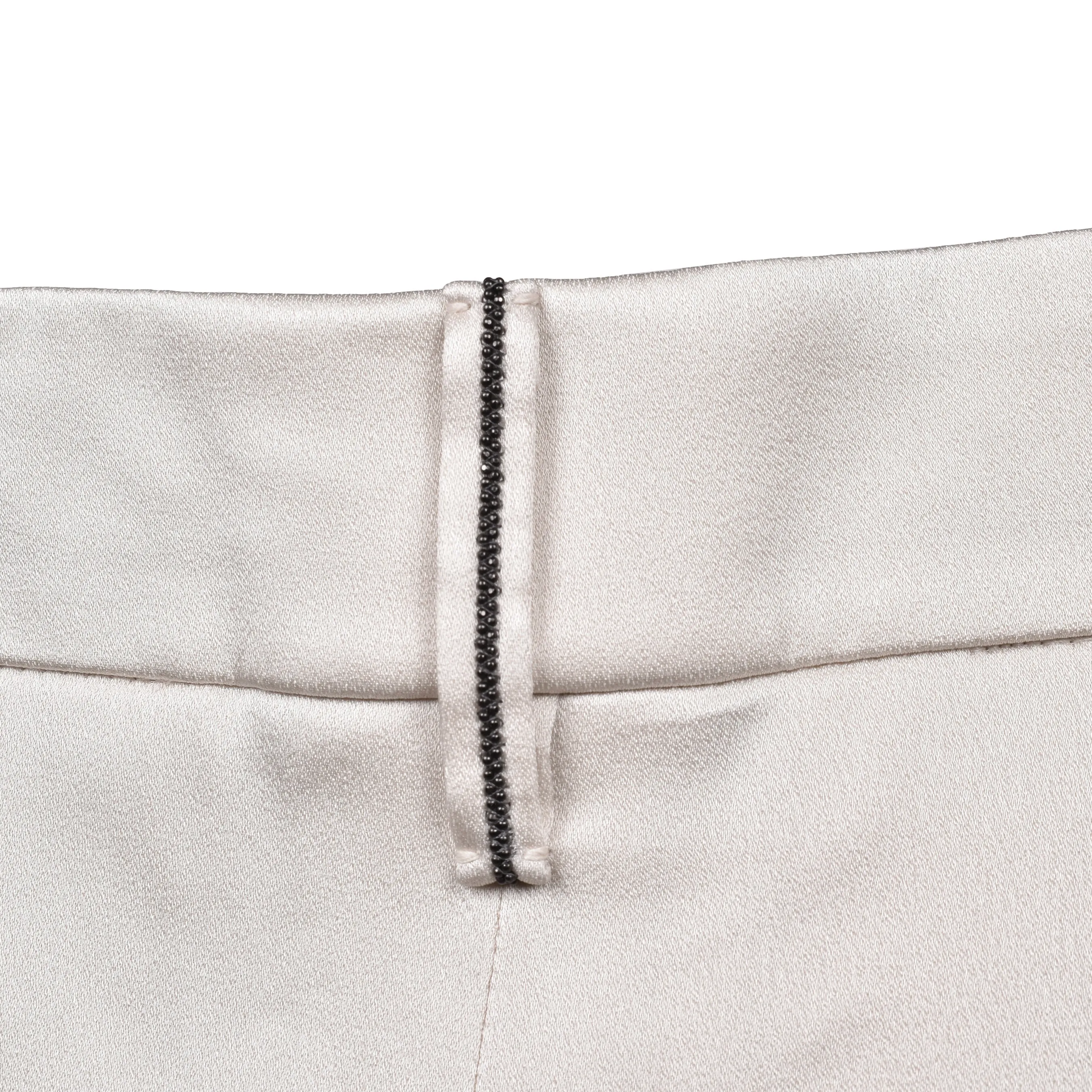BRUNELLO CUCINELLI WOMEN'S CREAM TAILORED TROUSERS sold by Lord & Taylor product image thumbnail 3