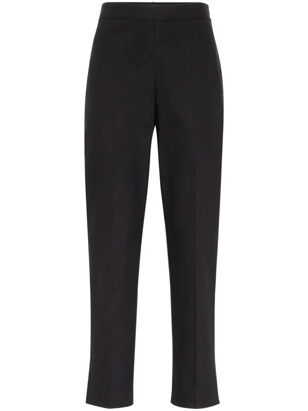 BRUNELLO CUCINELLI WOMEN'S BLACK TAILORED COTTON TROUSERS sold by Lord & Taylor